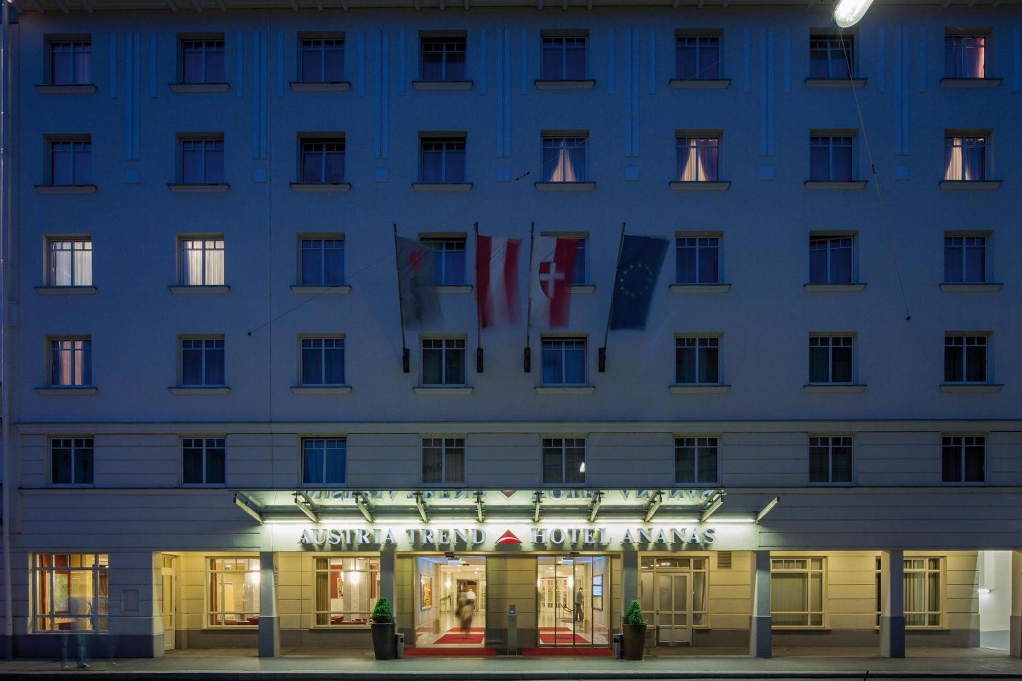 Austria Trend Hotel Ananas Wien Exterior photo